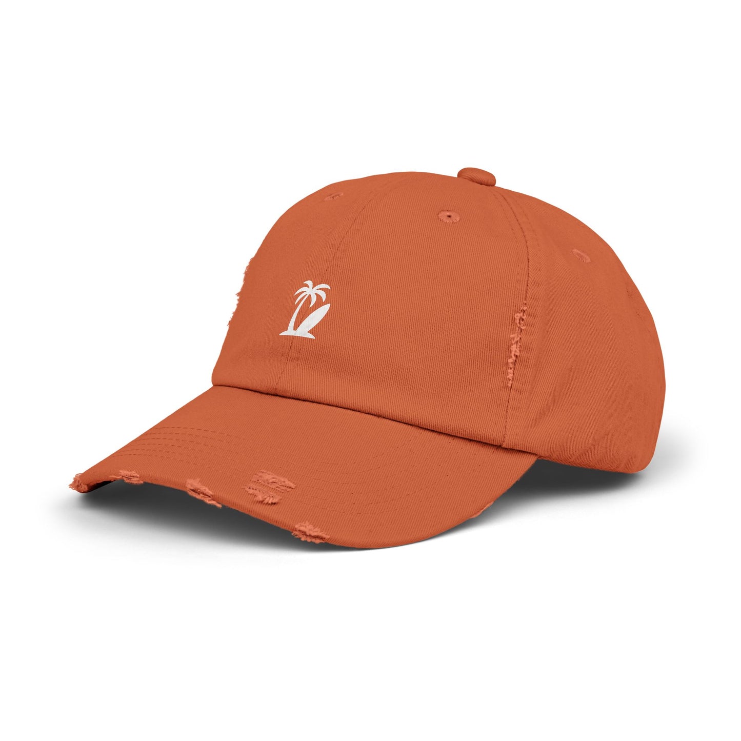 VS Distressed Hat - 100% Cotton Beach Cap, Color Options