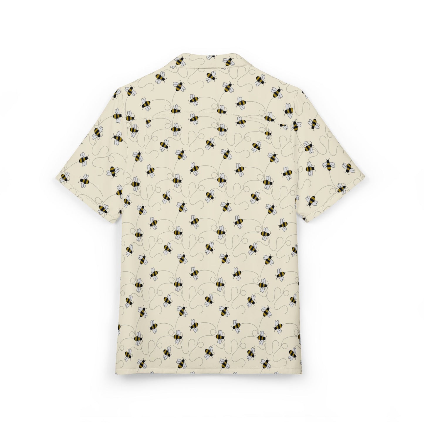 The Bee Keeper - Hawaiian Button Down Shirt, Luxury Soft Comfy Relaxed Feel