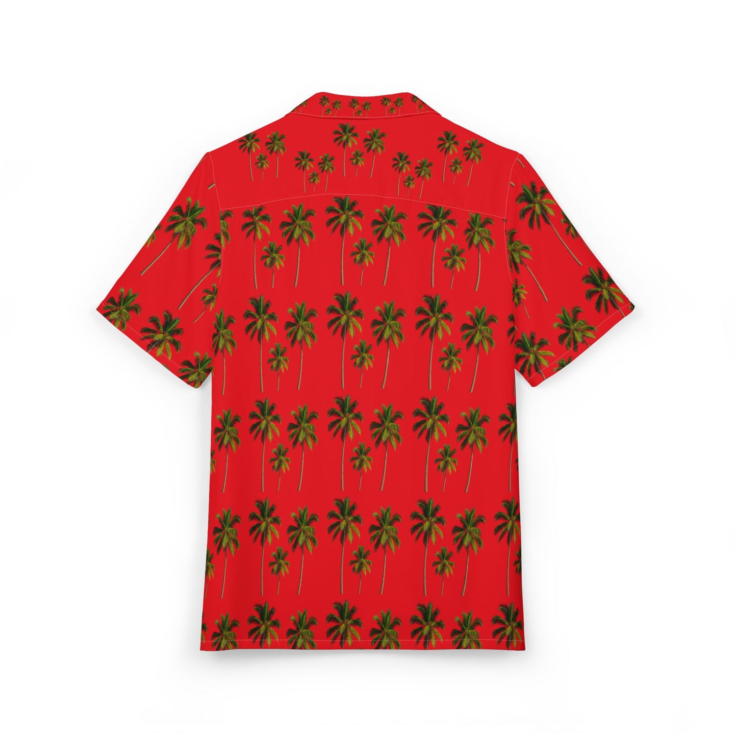 The Magnum Investigator - Classic Hawaiian Shirt, Button Down, Red