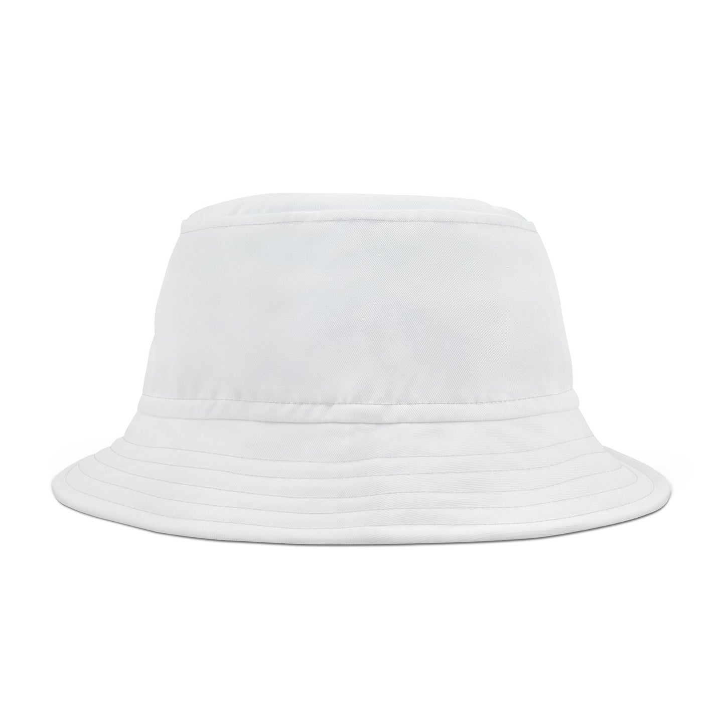 Getting Barreled Bucket Hat, Sun Protection Outdoor Beach Cap - White