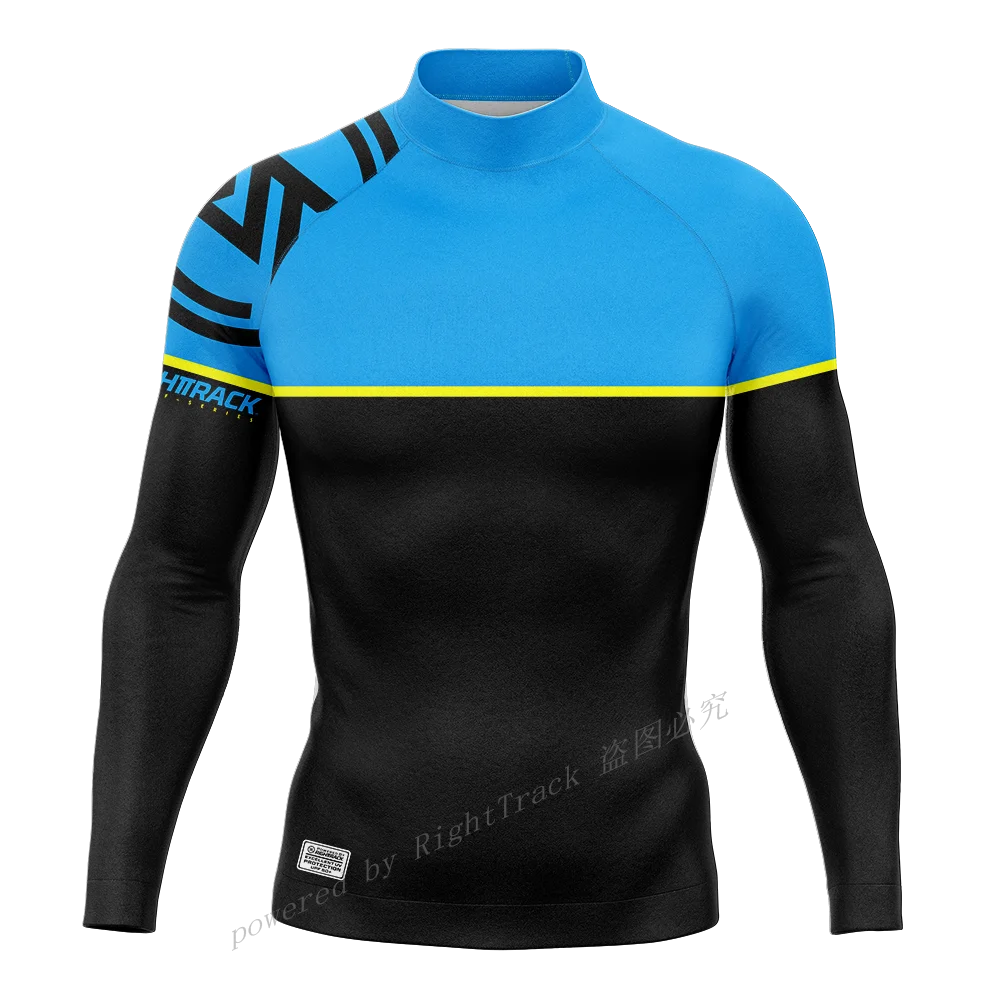 Men's Full Sleeve Rashguard, UV Surf Rash Guard with Color/Style Options
