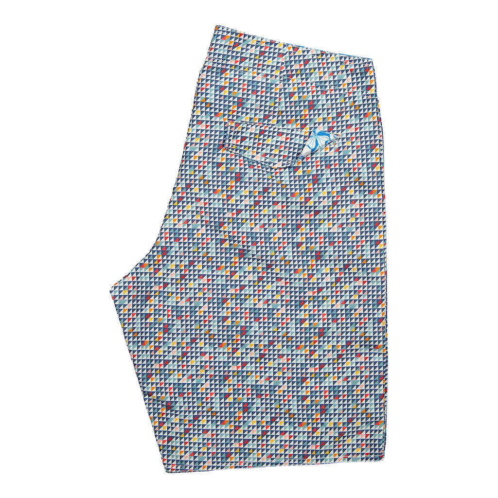 AMADO Boardshorts | Blue 100% Recycled Fabric, Quick Dry Lining Free