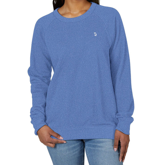 Women's Raglan Crewneck Sweatshirt | Soft Smooth French Terry, Color Options
