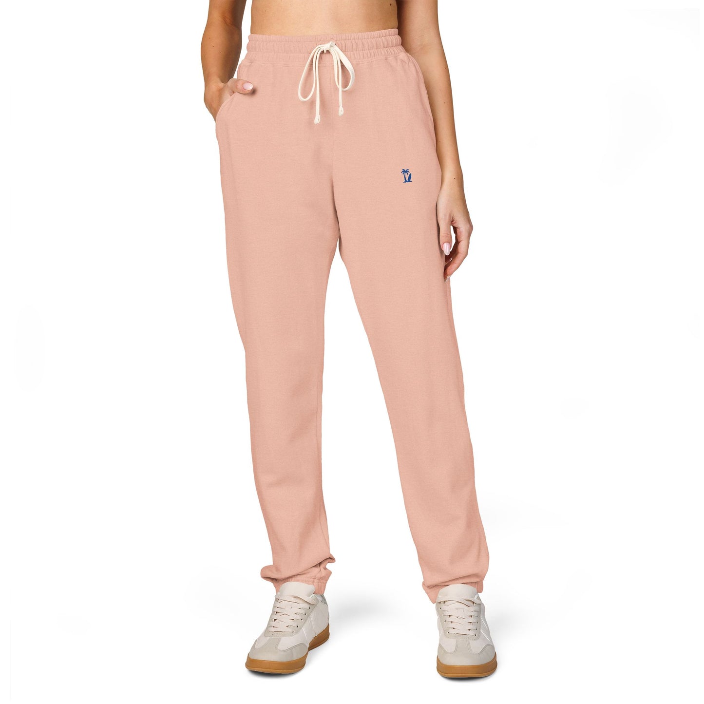 Women's Embroidered Logo Fleece Sweatpant Joggers - Color Options
