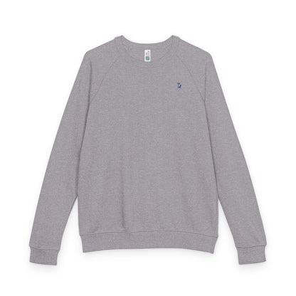 Men's Minimal VS Raglan Crewneck Sweatshirt, French Terry, Color Options