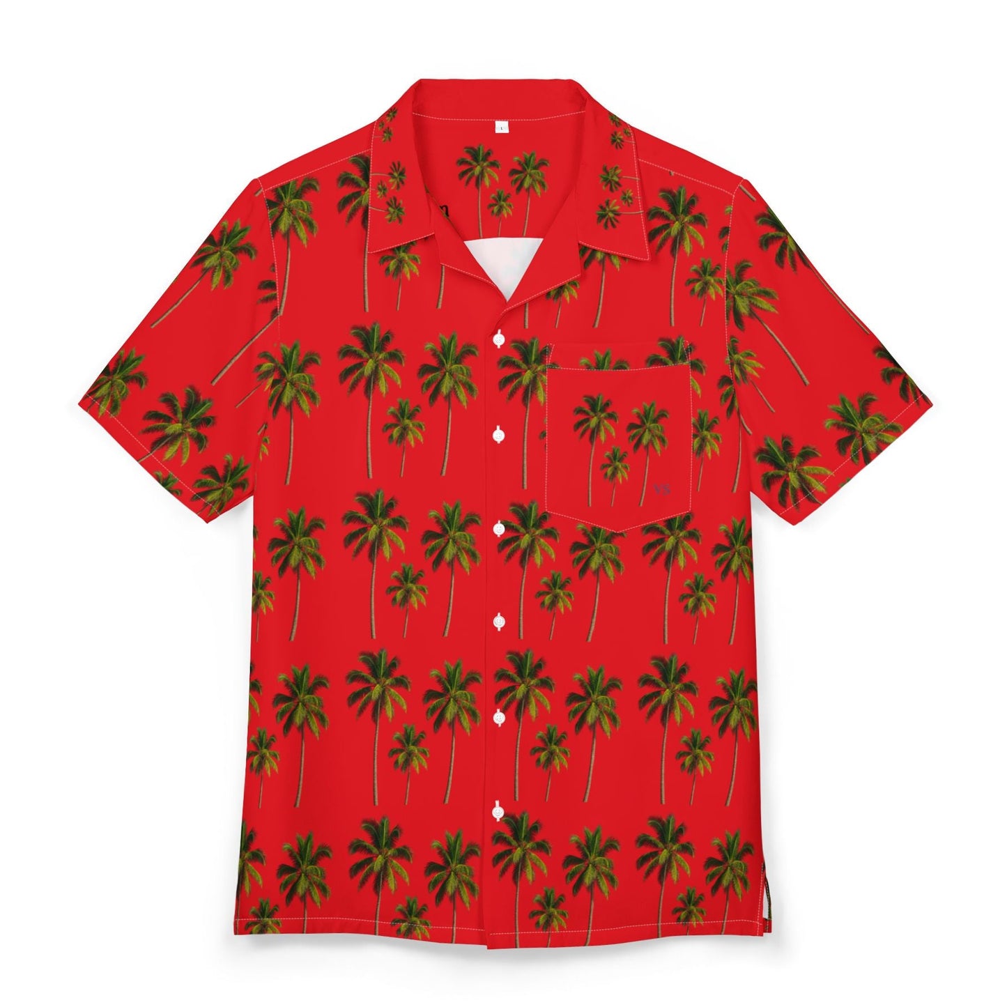 The Magnum Investigator - Classic Hawaiian Shirt, Button Down, Red