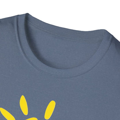 Sun Design T-Shirt, Lightweight Tee, Casual Softstyle Shirt, Color Options
