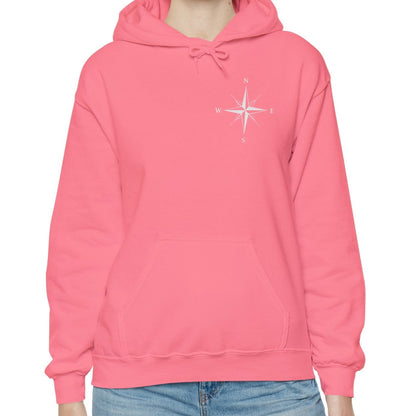 Women's Classic Fit Nautical Hoodie - Mid Weight Soft Knit, Color Options