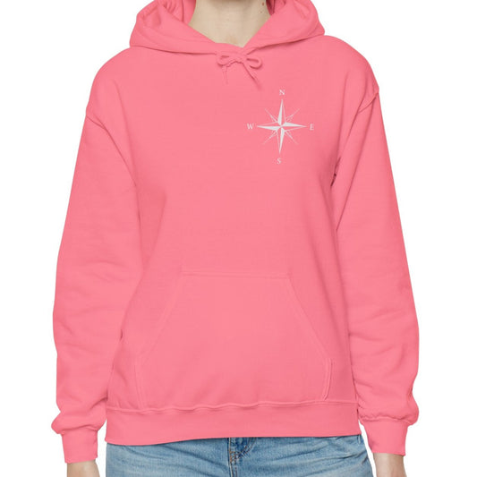 Women's Classic Fit Nautical Hoodie - Mid Weight Soft Knit, Color Options