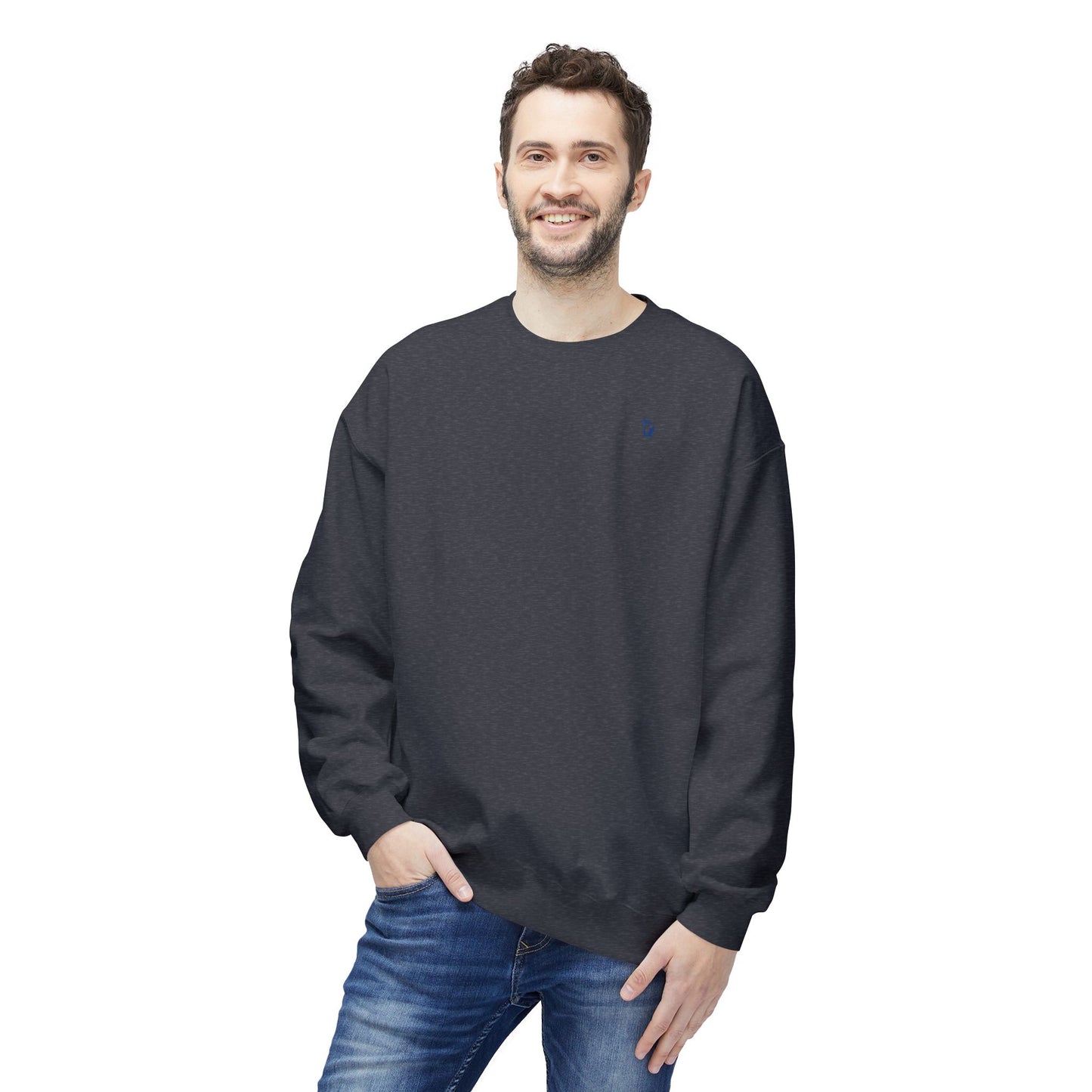 Men's VS Embroidered Crewneck Sweatshirt - Mid Weight, Color Options