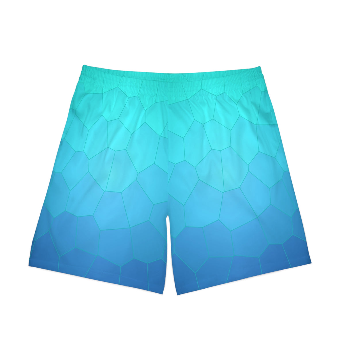 Men's Hybrid Board / Beach Shorts 11" - Quick Dry, Drawstring, Elastic, 2 Pocket