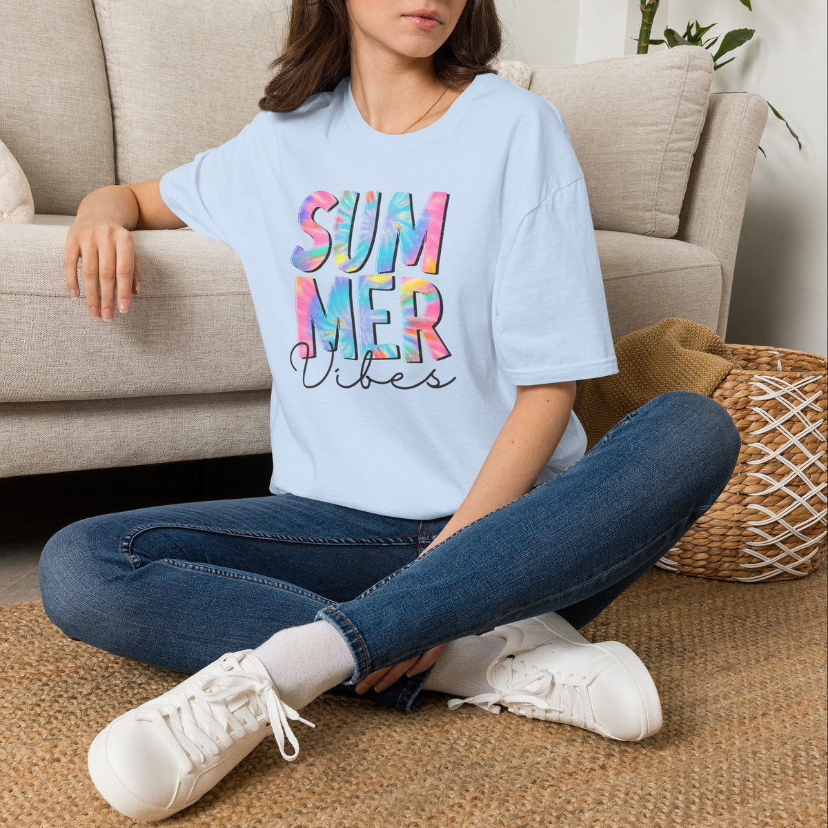 Summer Vibes Soft Style T-Shirt | Men/Women Beach Tee Shirt, Color Options