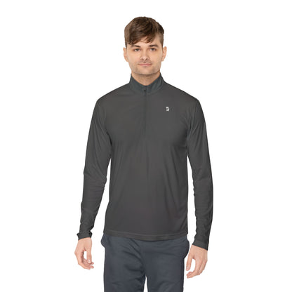 Men's Quarter-Zip Pullover - Quick Dry Minimalist Casual, Color Options