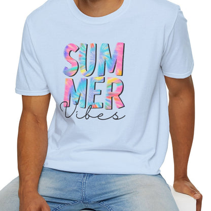 Summer Vibes Soft Style T-Shirt | Men/Women Beach Tee Shirt, Color Options