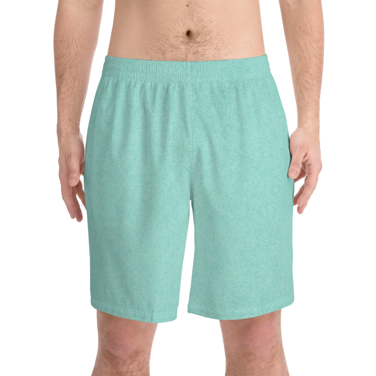 Men's Hybrid Board / Beach Shorts 11" - Quick Dry, Drawstring, Elastic, 2 Pocket