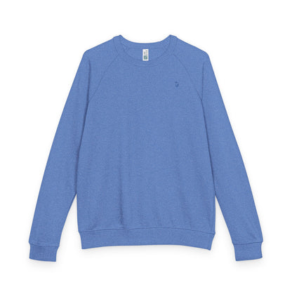 Men's Minimal VS Raglan Crewneck Sweatshirt, French Terry, Color Options