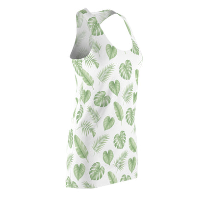 Hawaiian Leaf Racerback Dress | Durable Lightweight Soft Sporty Fit