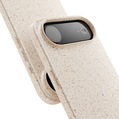 Eco-Friendly iPhone 17 (16/15/14) Pro/ProMax/Plus Cell Phone Back Case