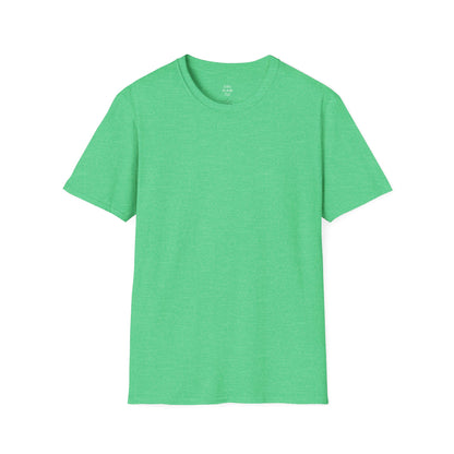 Plain Heather T-Shirt | Lightweight Soft Crew Neck Tee, Color Options