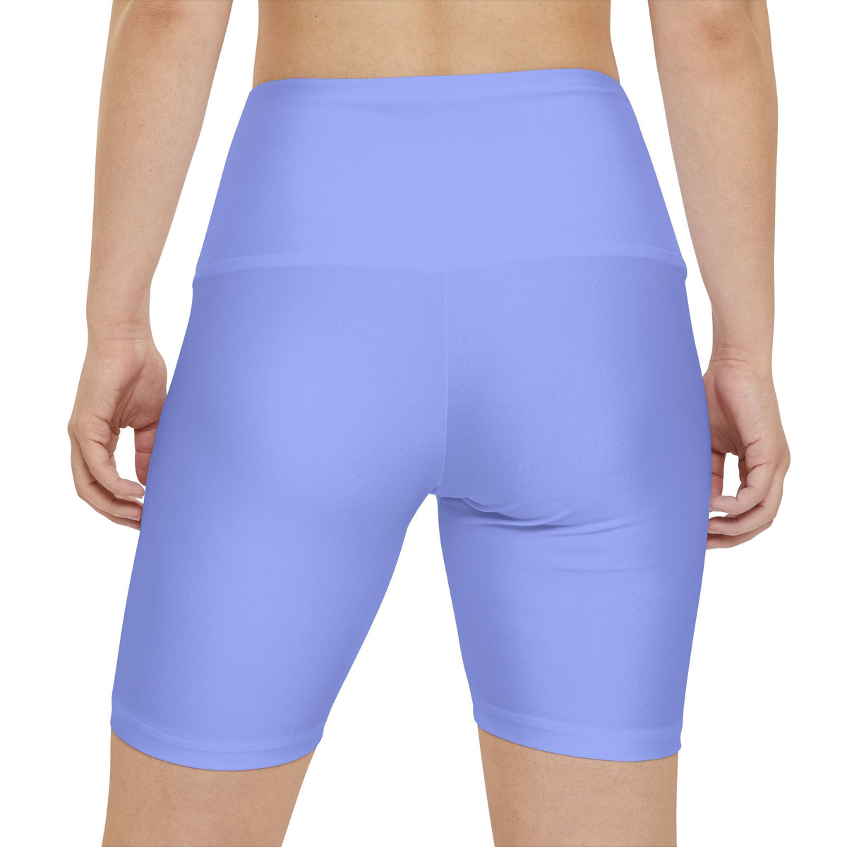 Women's High-Waisted Activewear Shorts | Lightweight Streamlined, Lavender
