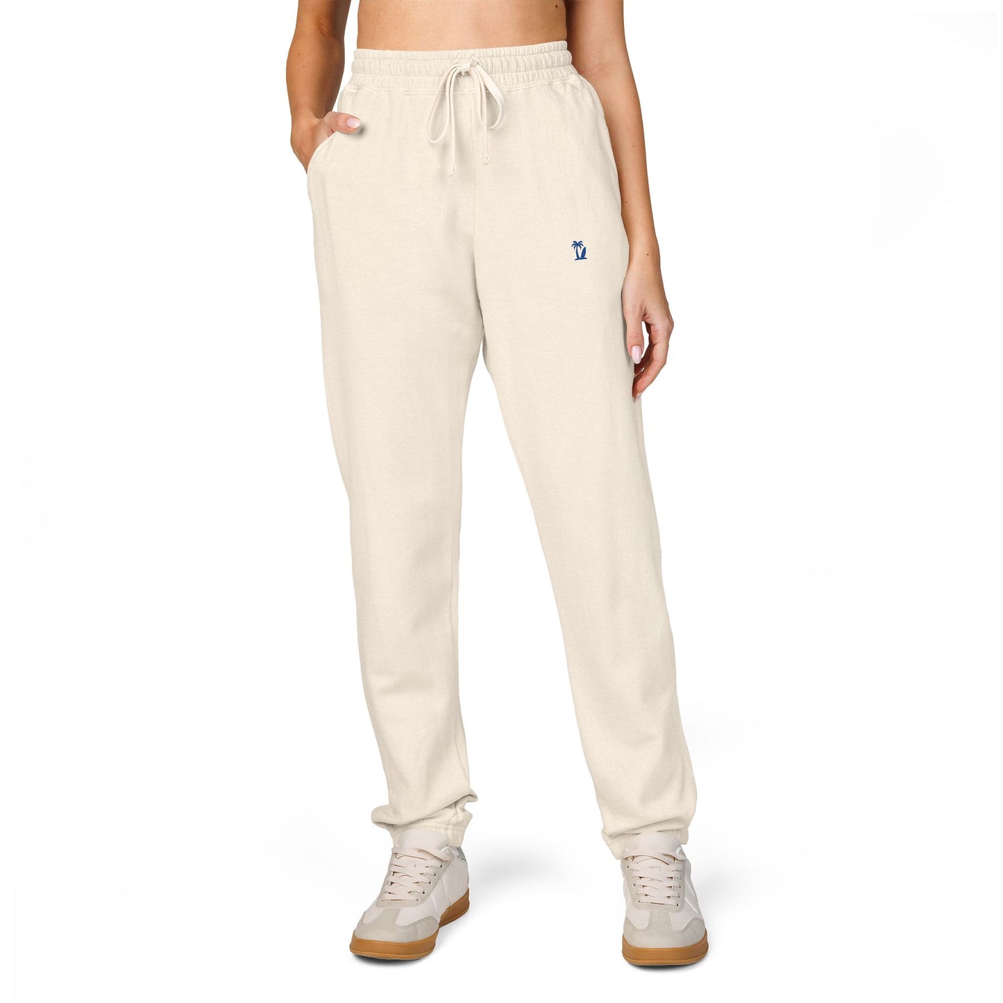 Women's Embroidered Logo Fleece Sweatpant Joggers - Color Options