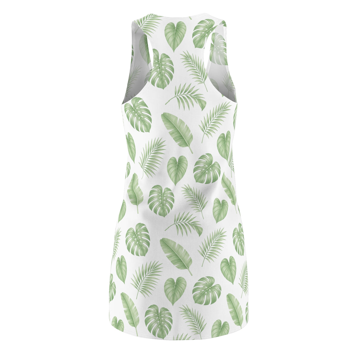 Hawaiian Leaf Racerback Dress | Durable Lightweight Soft Sporty Fit