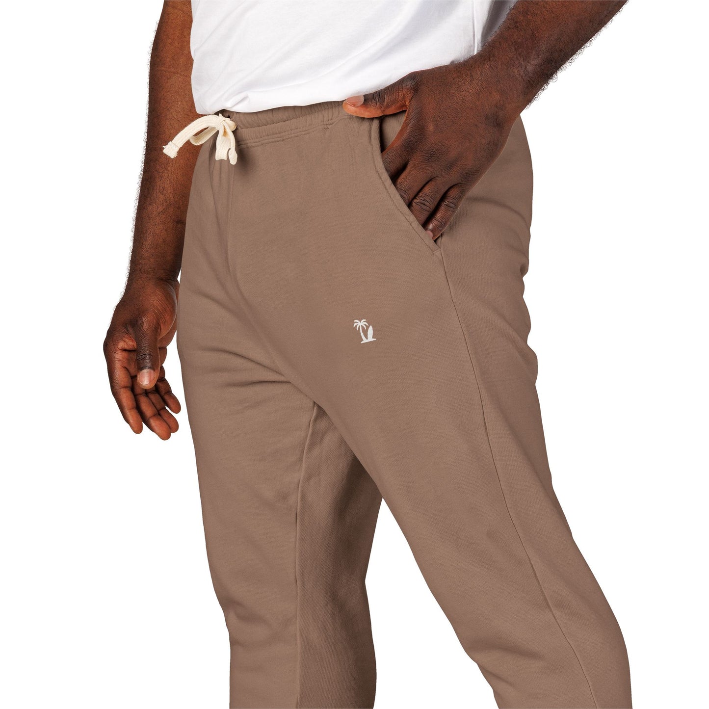 Men's Fleece Sweatpants - Soft Muted Fabric, Relaxed Joggers, Color Options