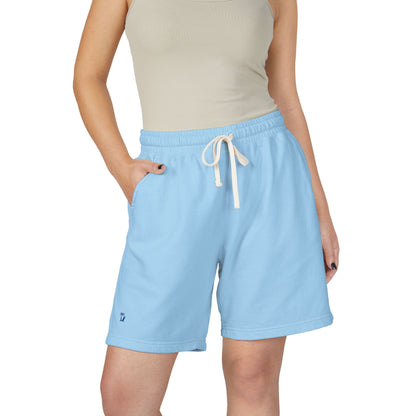 Women's Lightweight Fleece Sweat Shorts - Casual Shorts, Color Options