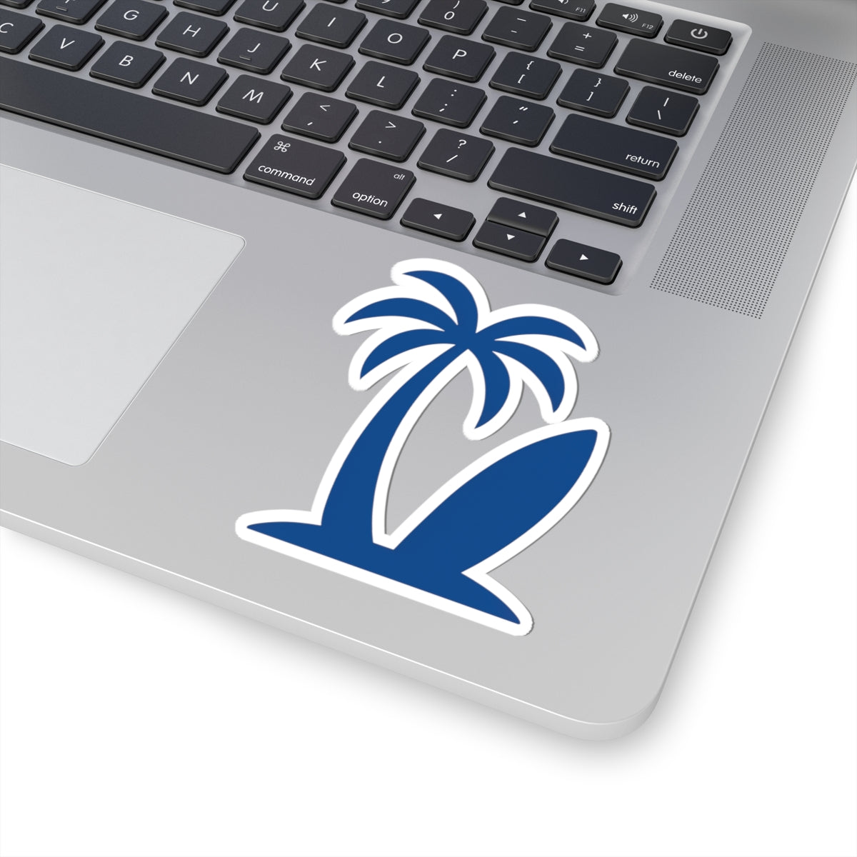 5 Pack - Vacay Surf Sticker - Blue and White Color, 3" to 6" Size Options