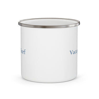 VS Stainless Steel Enamel Mug, 12oz Beach Camping Cup, Coffee Tumbler