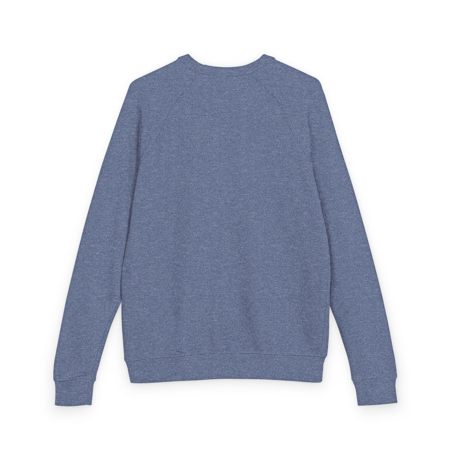 Raglan Crewneck Sweatshirt, Minimal Design French Terry, Color Options