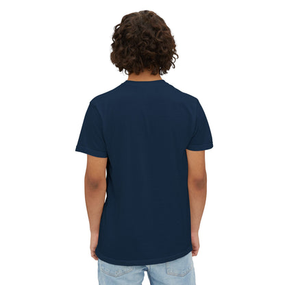 Pocket Tee - Minimal Pocket T-Shirt, 100% Cotton, Navy/Gray Color Optons