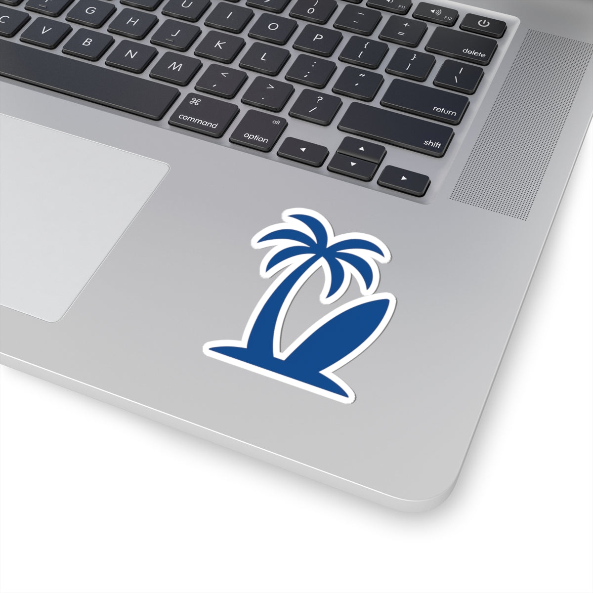 5 Pack - Vacay Surf Sticker - Blue and White Color, 3" to 6" Size Options