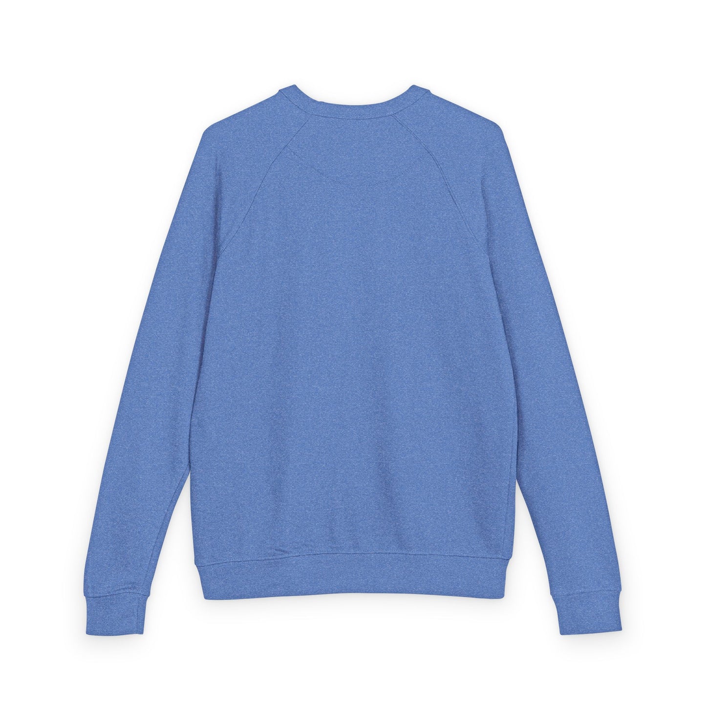Raglan Crewneck Sweatshirt, Minimal Design French Terry, Color Options