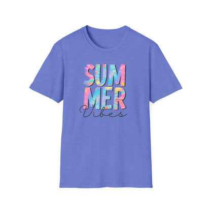 Summer Vibes Soft Style T-Shirt | Men/Women Beach Tee Shirt, Color Options