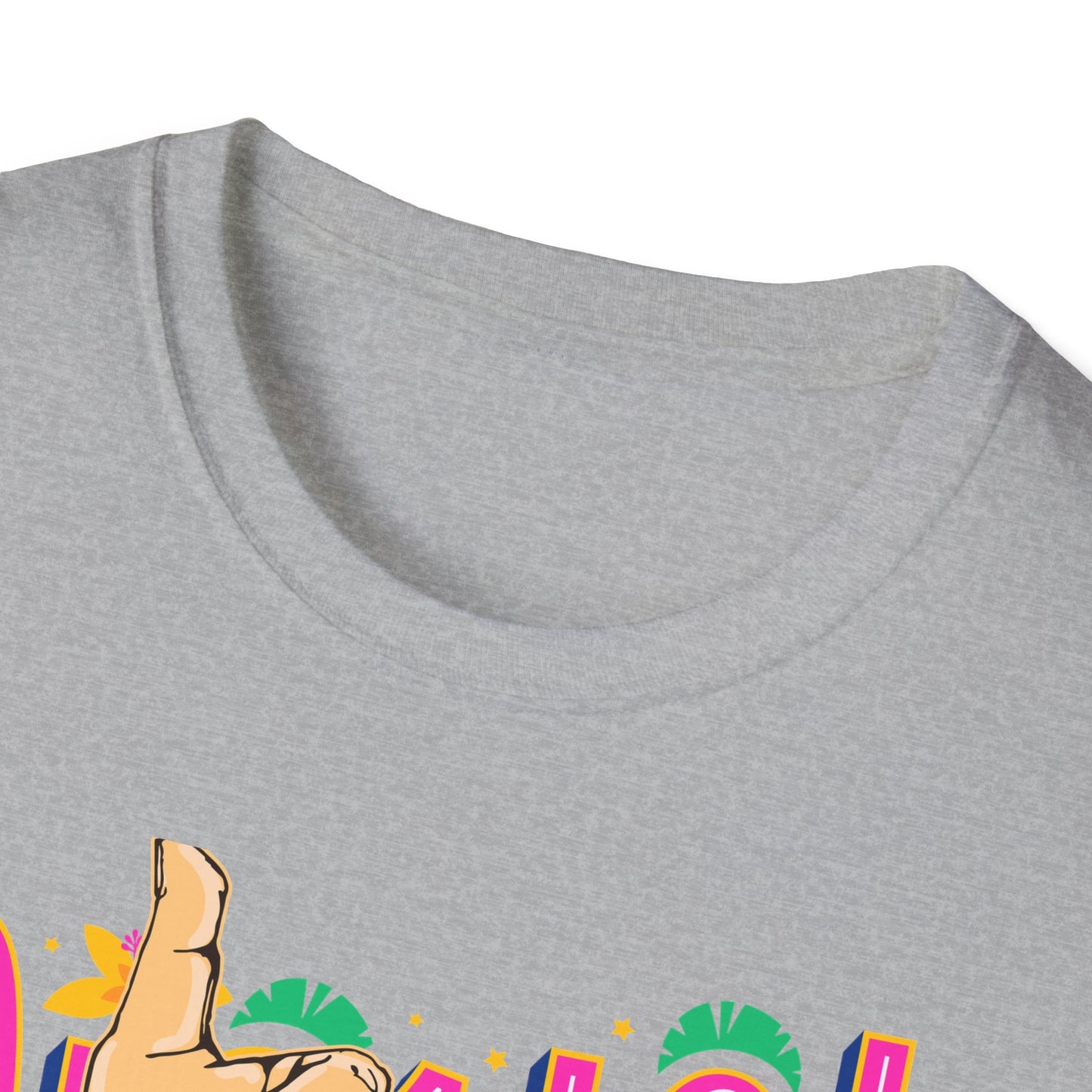 Aloha T-Shirt, Soft Style Comfort Tee, 100% Cotton Shirt, Color Options