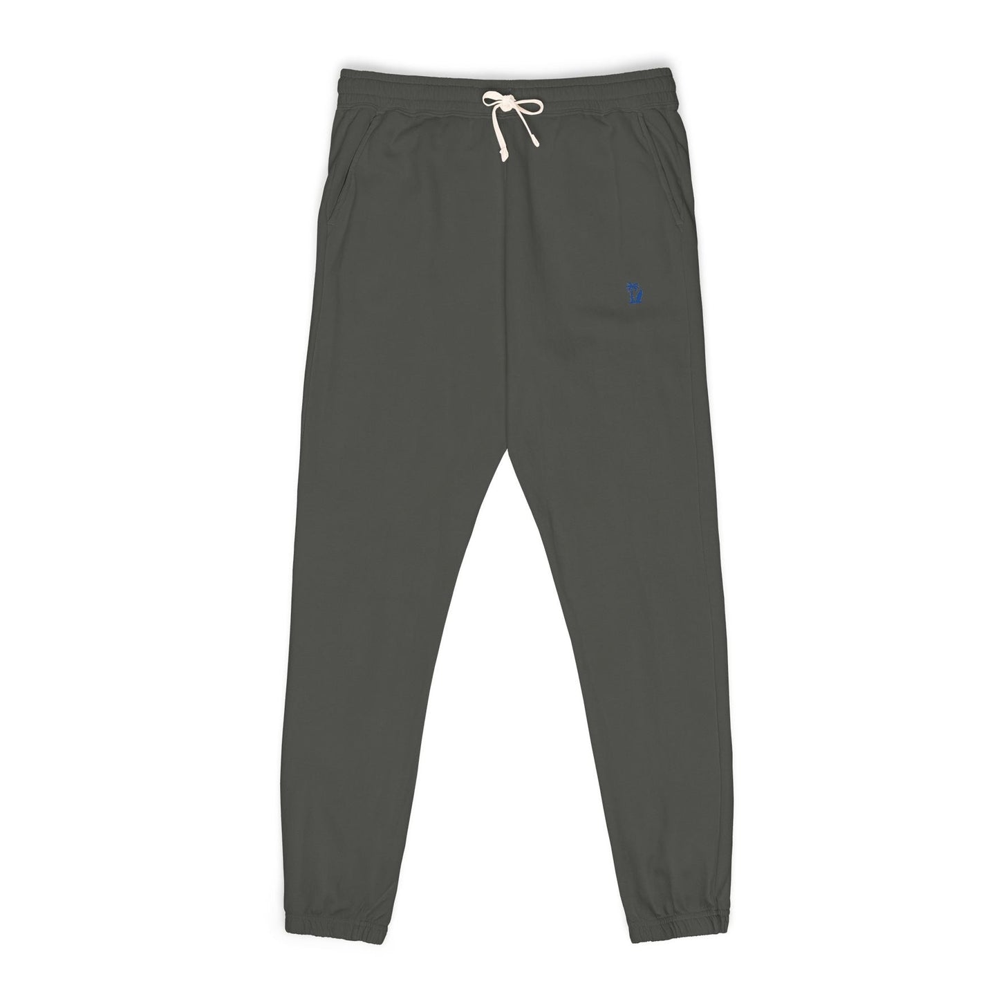 Men's Embroidered Fleece Sweatpants - Relaxed Joggers, Color Options