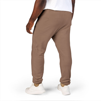 Men's Fleece Sweatpants - Soft Muted Fabric, Relaxed Joggers, Color Options