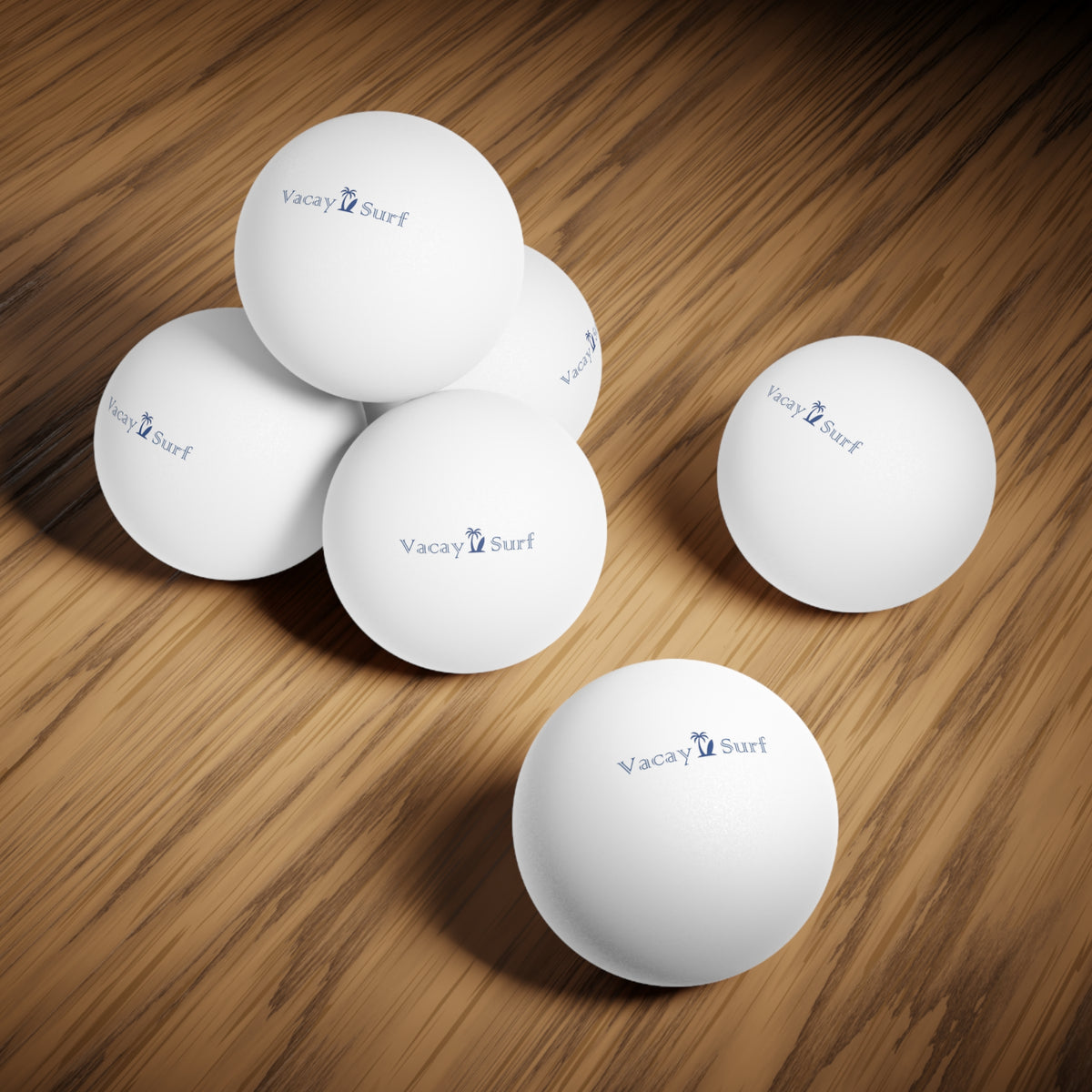 Ping Pong Balls 6-Pack | VS Standard Recreation Table Tennis Balls, Color Option
