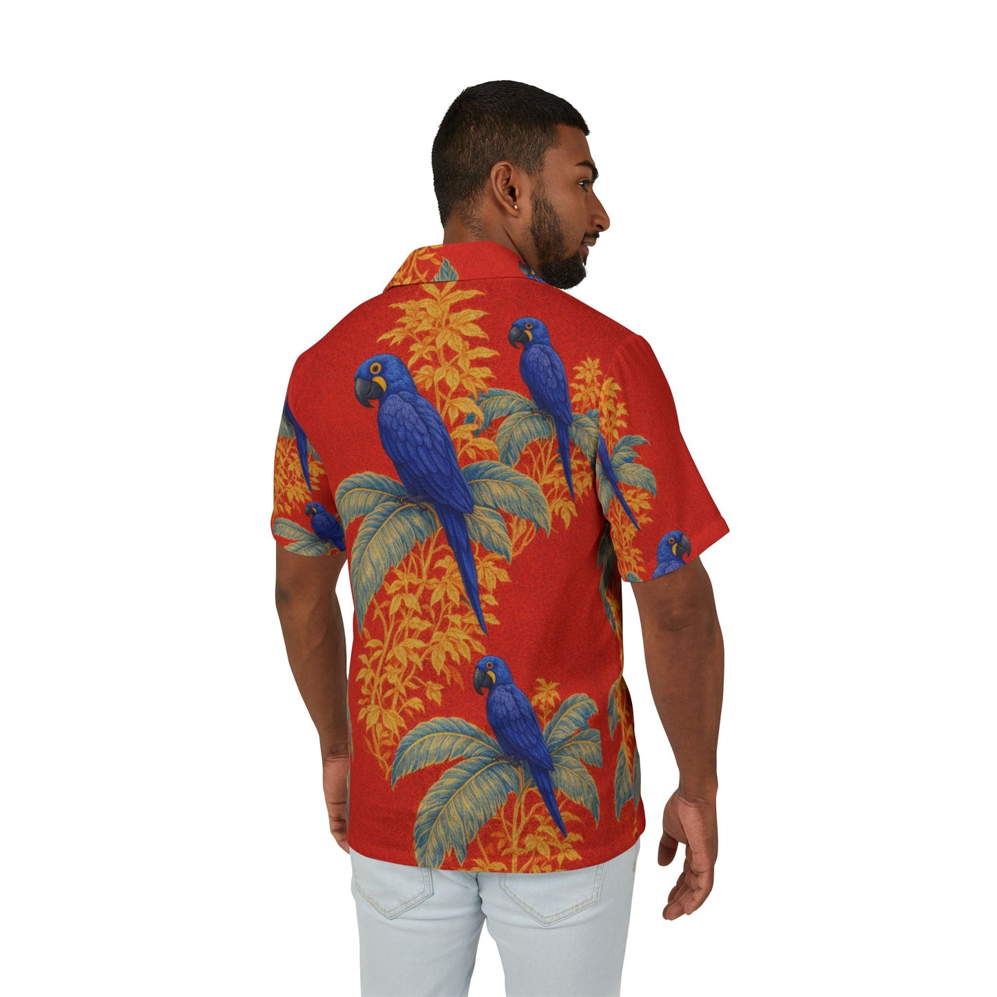 Men's Eco-Recycled 'Magnum Investigator II' Hawaiian Camp Shirt - Lightweight