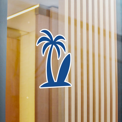 2 Pack Vacay Surf Vinyl Sticker - Kiss-Cut Decal, 3" x 4" to 8" x 10" Options