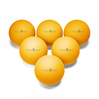 Ping Pong Balls 6-Pack | VS Standard Recreation Table Tennis Balls, Color Option