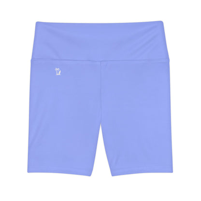 Women's High-Waisted Activewear Shorts | Lightweight Streamlined, Lavender