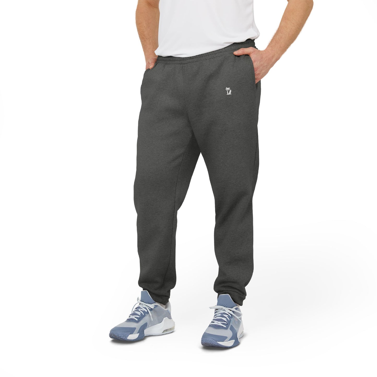 Adidas Fleece Joggers - Cozy Athletic Sweatpants with Small Logo