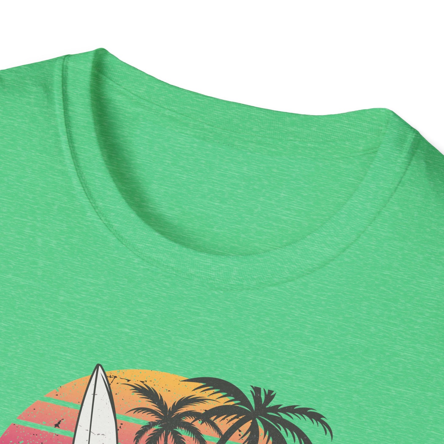 Summer Surf Club Soft T-Shirt, Sport Activewear Tee, Unisex, Color Options