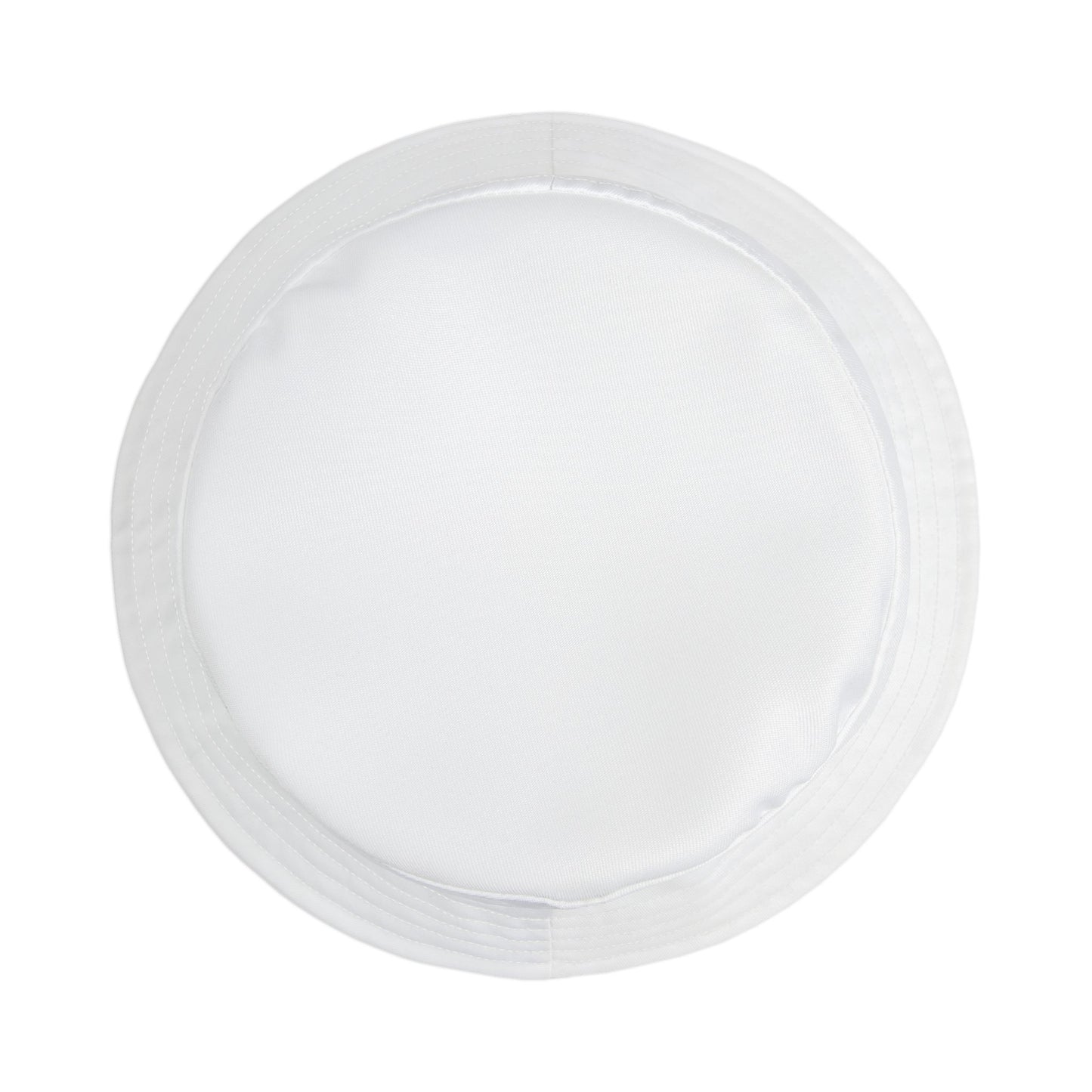 Getting Barreled Bucket Hat, Sun Protection Outdoor Beach Cap - White