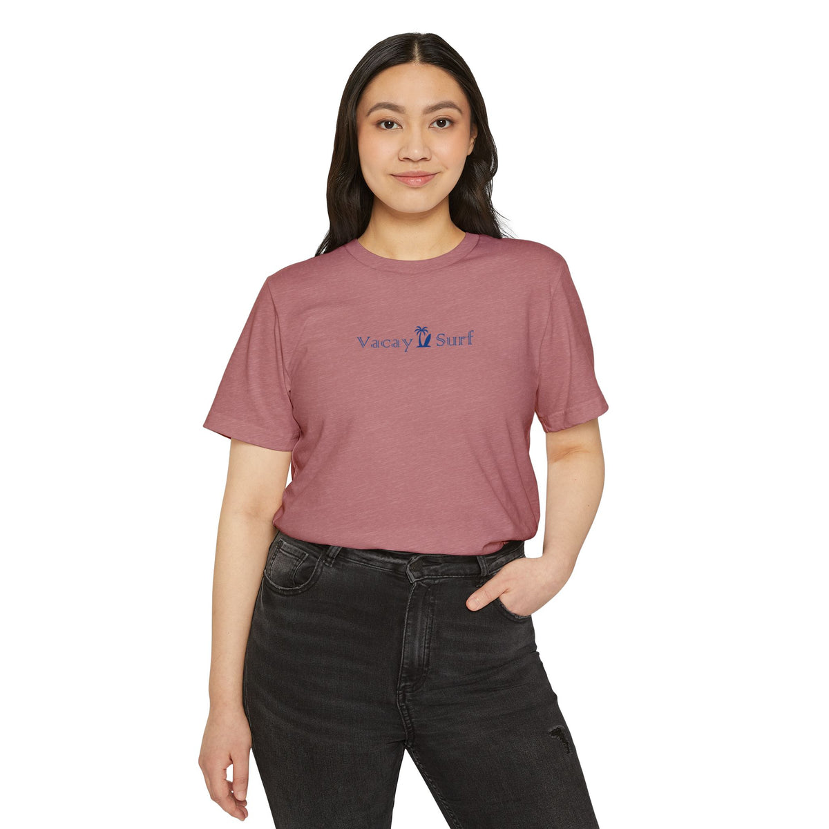 Sustainable VS Heather T-Shirt  | Men/Women, Organic-Recycled, Color Options