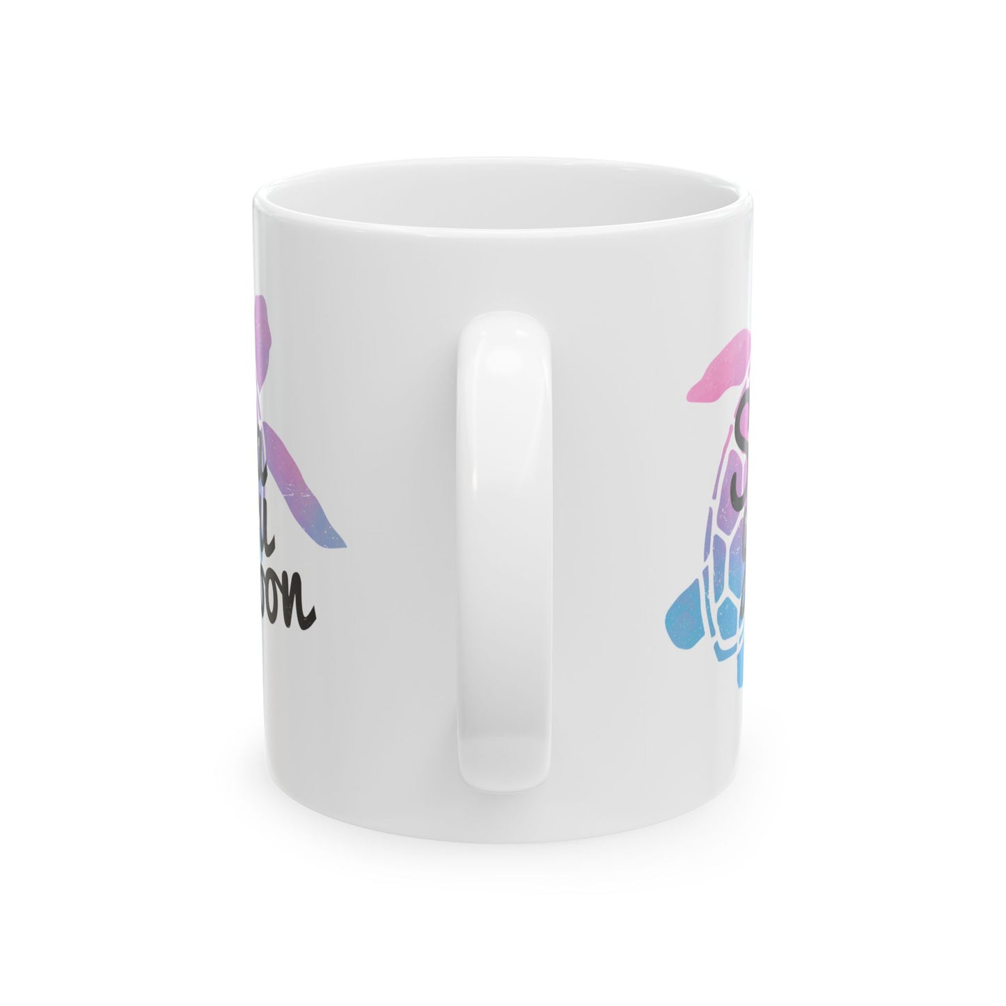 Sea You Soon Turtle Coffee Mug, 11oz or 15oz Options, Ceramic Cup