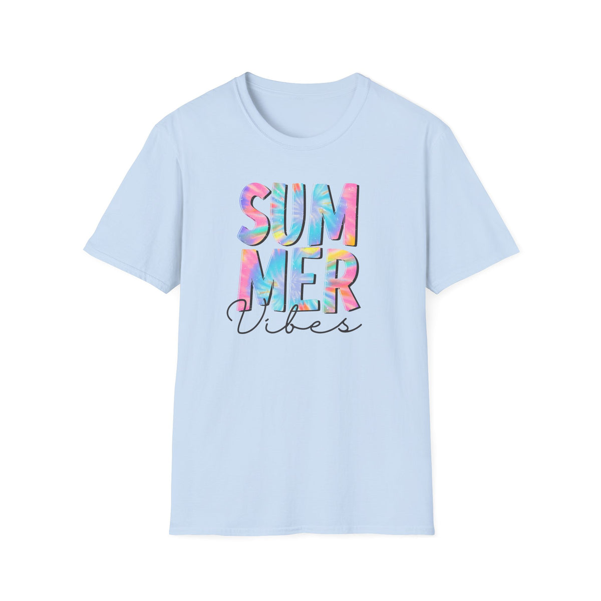 Summer Vibes Soft Style T-Shirt | Men/Women Beach Tee Shirt, Color Options