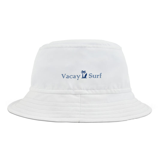 VS Bucket Hat, Sun Protection Outdoor Beach Cap - White